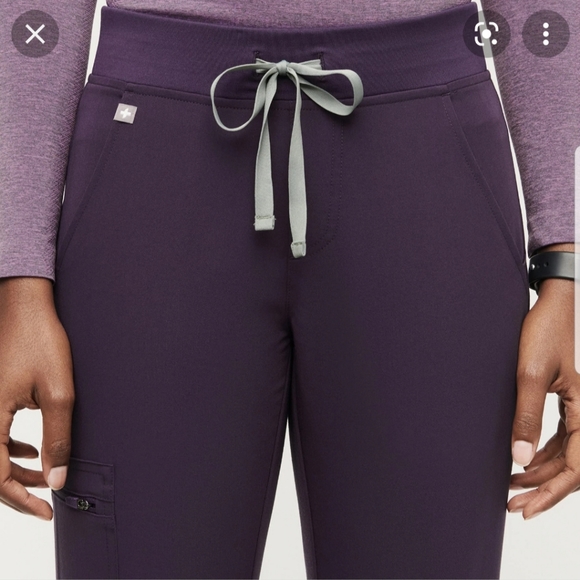 Sold!Figs Purple shadow zamora joggers, XSP - Picture 3 of 8